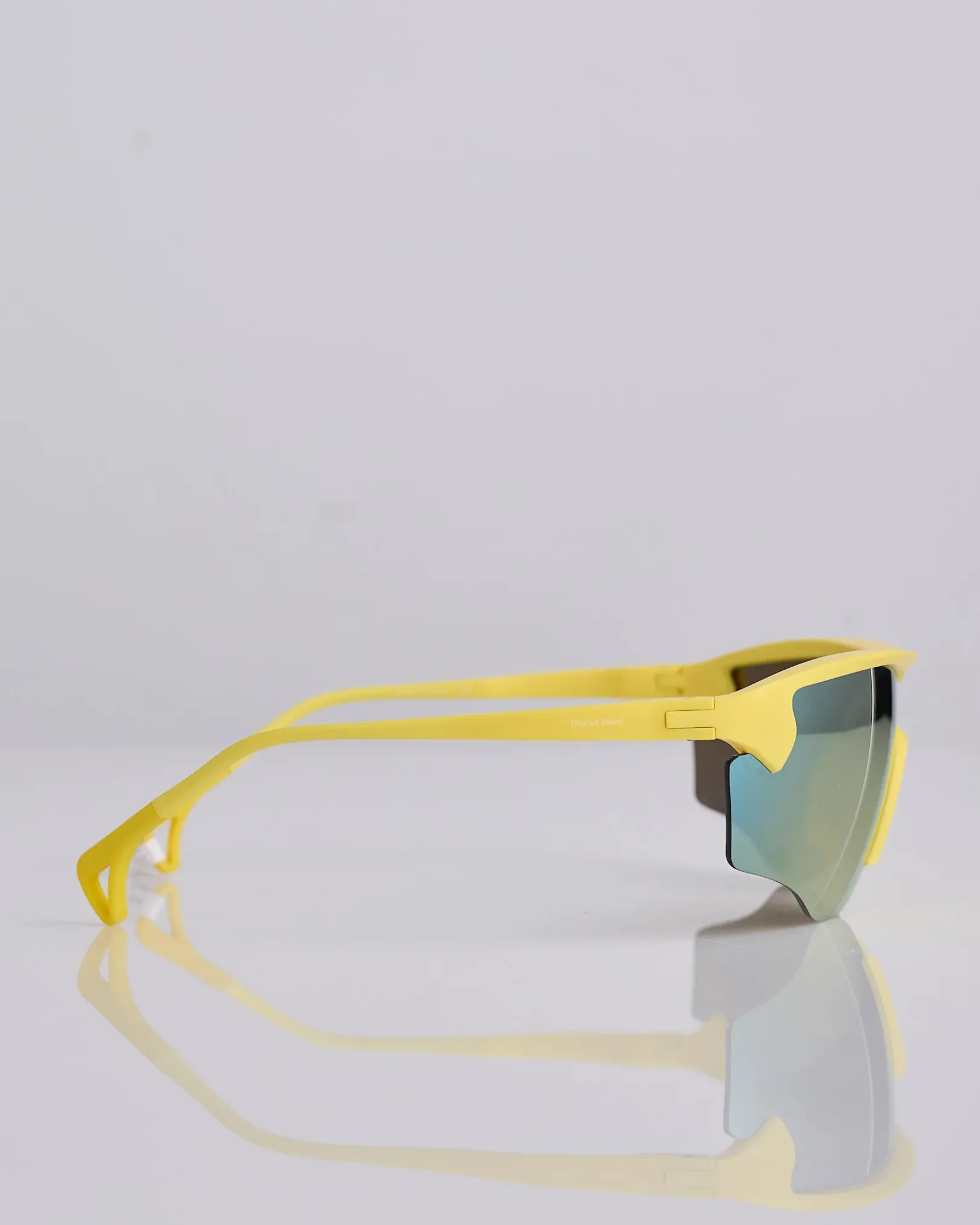 Hot District Vision Junya Racer Sunglass Canary D+ Gold Mirror