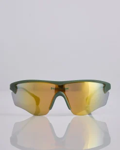 Outlet District Vision Junya Racer Sunglass Sage D+ Fire Mirror