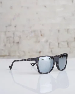 Clearance District Vision Keiichi Running Sunglass Black Gray
