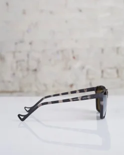 Clearance District Vision Keiichi Running Sunglass Black Gray