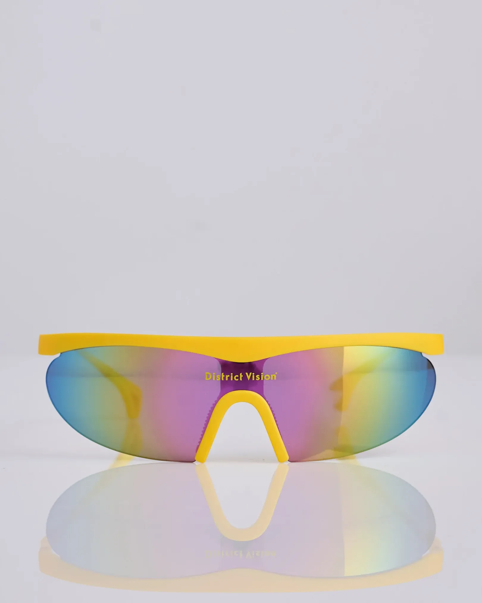 Fashion District Vision Koharu Eclipse Sunglass Yuzu D+ Aqua Mirror