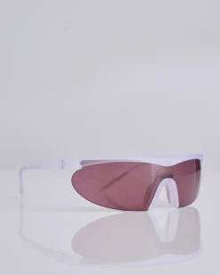 Clearance District Vision Koharu Eclipse Sunglass Clear D+ Black Rose