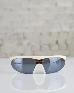 New District Vision Koharu Sunglass Cream / Mirror