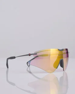 Clearance District Vision Kohei Aero Blade Titanium Sunglass Graphite D+ Rose Mirror