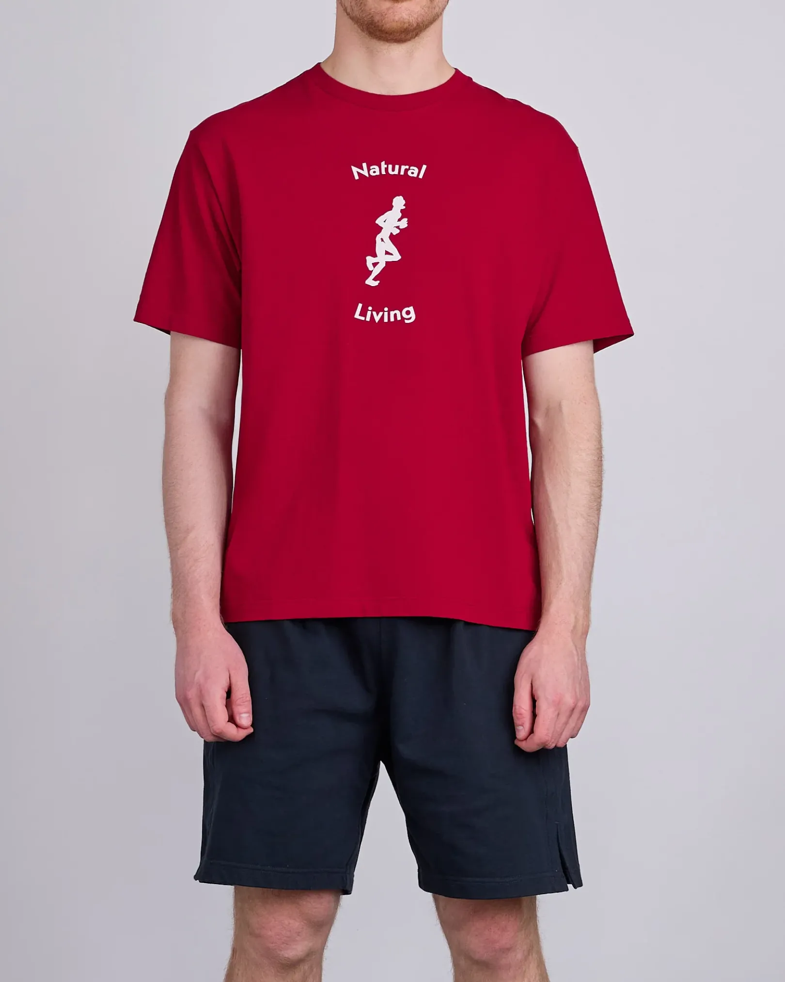 Outlet District Vision Living Cotton T-Shirt Red