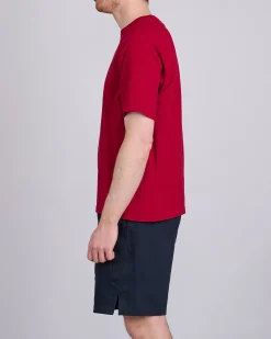 Outlet District Vision Living Cotton T-Shirt Red