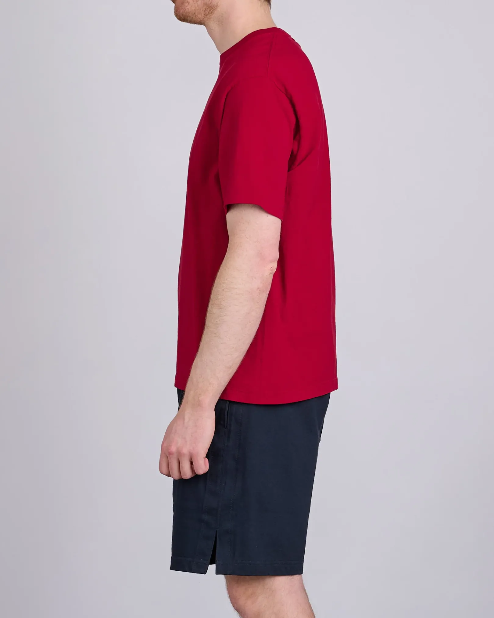 Outlet District Vision Living Cotton T-Shirt Red