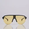 New District Vision Nagata Speed Blade Sunglass Black Yellow