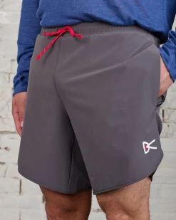 Fashion District Vision Virasana 7-Inch Training Short Basalt