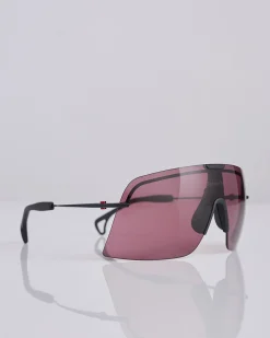 Fashion District Vision Yusuke Alpine Blade Ti Sunglass Black D+ Black Rose