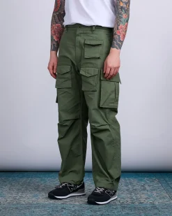 Best Engineered Garments FA Pant Cotton Ripstop Olive
