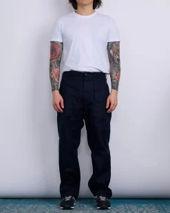 Hot Engineered Garments Fatigue Pant CL Java Cloth Dk. Navy