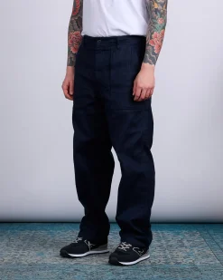 Hot Engineered Garments Fatigue Pant CL Java Cloth Dk. Navy
