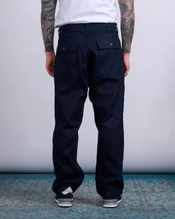 Hot Engineered Garments Fatigue Pant CL Java Cloth Dk. Navy