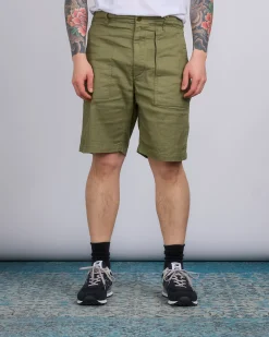 Clearance Engineered Garments Fatigue Short CL Java Cloth Olive