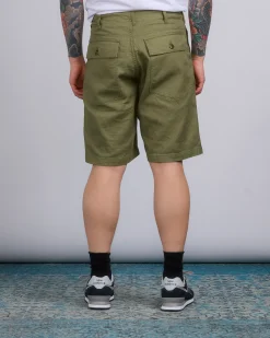 Clearance Engineered Garments Fatigue Short CL Java Cloth Olive