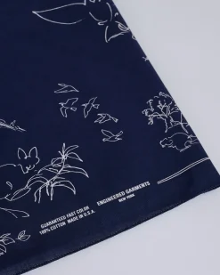 Fashion Engineered Garments Printed Bandana Animal Navy