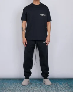 Hot Fear of God Essentials Classic T-Shirt Bevel Jet Black