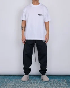 Clearance Fear of God Essentials Classic T-Shirt Bevel Bright White