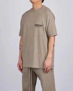 Sale Fear of God Essentials Classic T-Shirt Bevel Homestead Heather