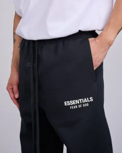 New Fear of God Essentials Classic Sweatpant Bevel Jet Black