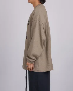 Online Fear of God Essentials Heavy Longsleeve T-Shirt Heather