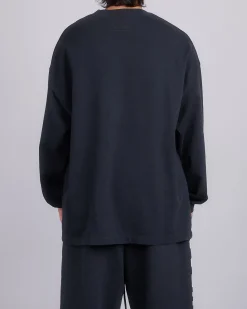 New Fear of God Essentials Heavy Longsleeve T-Shirt Black