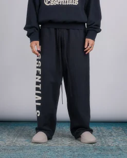 Best Fear of God Essentials Heavy Fleece Relaxed Sweatpant Black