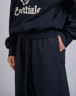 Best Fear of God Essentials Heavy Fleece Relaxed Sweatpant Black