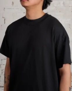 New Fear of God Essentials 3-Pack Tri-Blend Tee Black