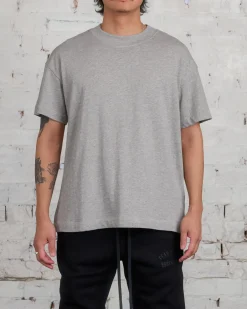 New Fear of God Essentials 3-Pack Tri-Blend Tee Dark Heather