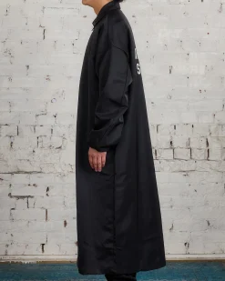 Discount Fear of God Essentials Textured Nylon Trench Coat Black