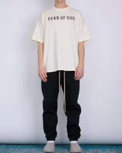 Discount Fear of God Fleece Sweatpant Black