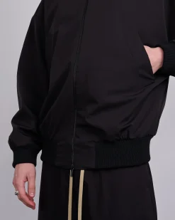 Clearance Fear of God High Neck Track Jacket Black
