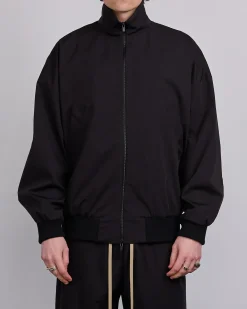Clearance Fear of God High Neck Track Jacket Black