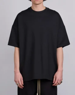 Online Fear of God Milano Viscose Blend T-Shirt Black