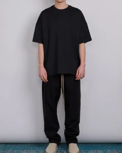 Online Fear of God Milano Viscose Blend T-Shirt Black