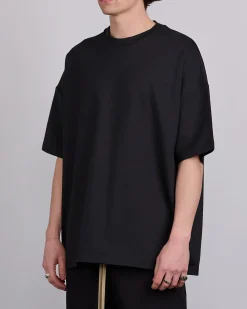 Online Fear of God Milano Viscose Blend T-Shirt Black