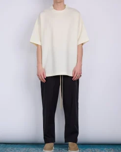 Discount Fear of God Nylon Track Pant Black