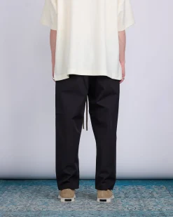 Discount Fear of God Nylon Track Pant Black