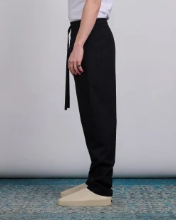 New Fear of God Oxford Drawstring Eternal Pant Black