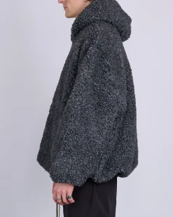 Discount Fear of God Polar Fleece Hoodie Paris Sky