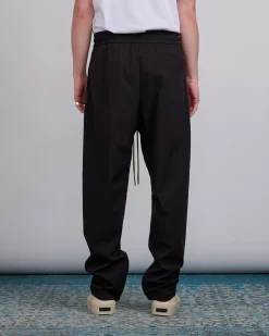 Best Fear of God Stretch Nylon Blend Track Pant Black