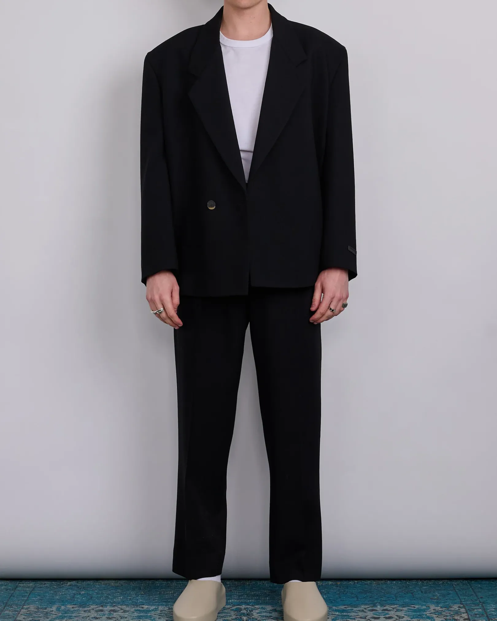 Online Fear of God Wool Gabardine Classic Blazer