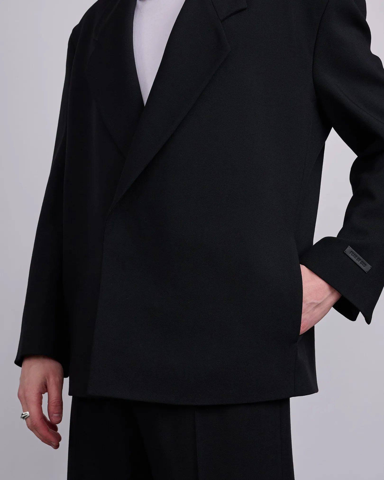 Online Fear of God Wool Gabardine Classic Blazer