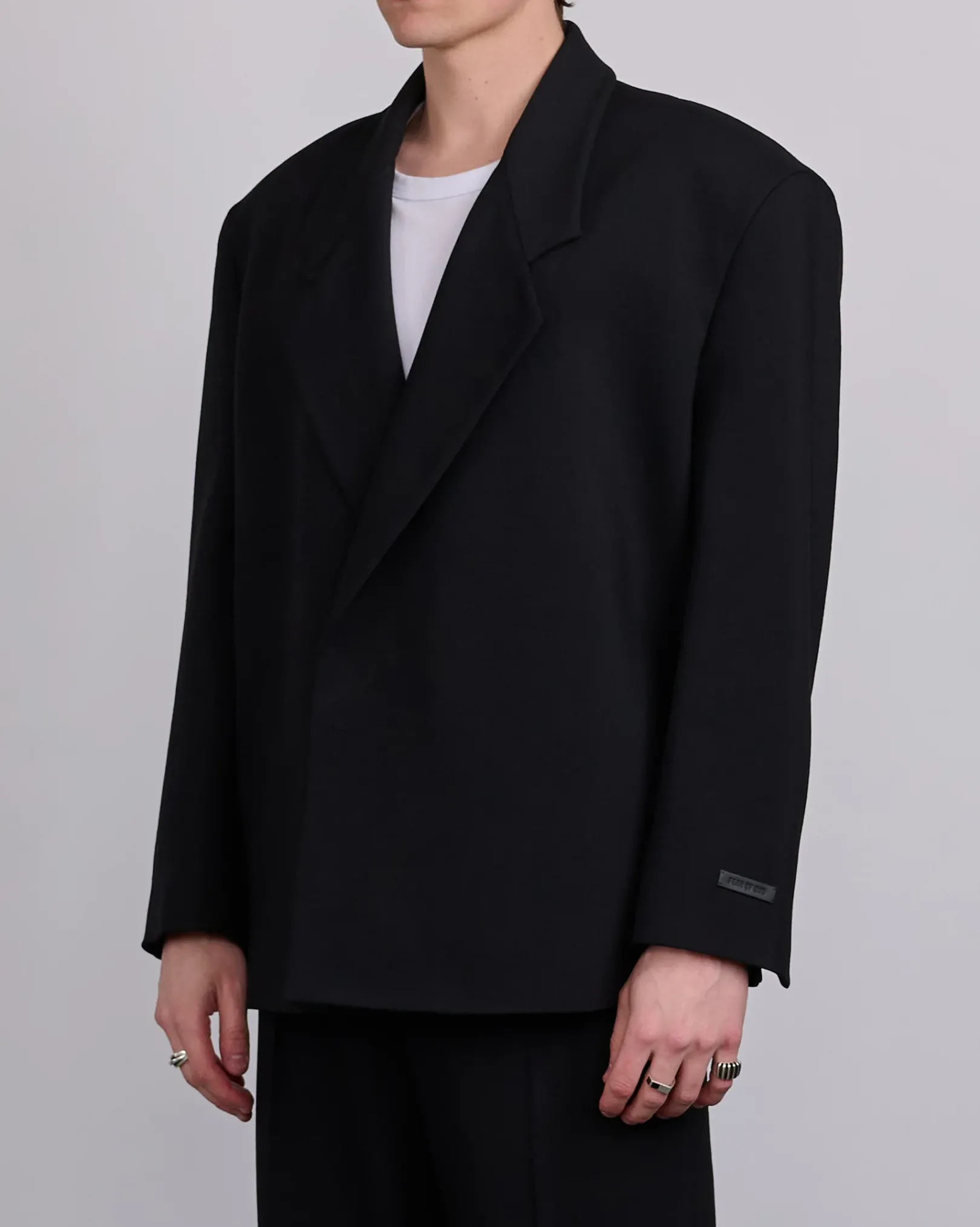 Online Fear of God Wool Gabardine Classic Blazer