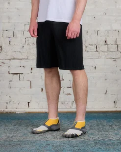 Outlet HOMME PLISSÉ ISSEY MIYAKE Pleats August Short Black