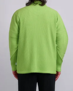 Best HOMME PLISSÉ ISSEY MIYAKE Pleats March Snap Jacket Fresh Green