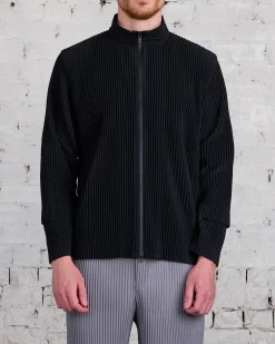 Best HOMME PLISSÉ ISSEY MIYAKE Pleats June Cargo Jacket Black