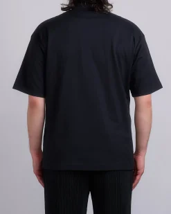 Fashion HOMME PLISSÉ ISSEY MIYAKE High Neck T-Shirt Black